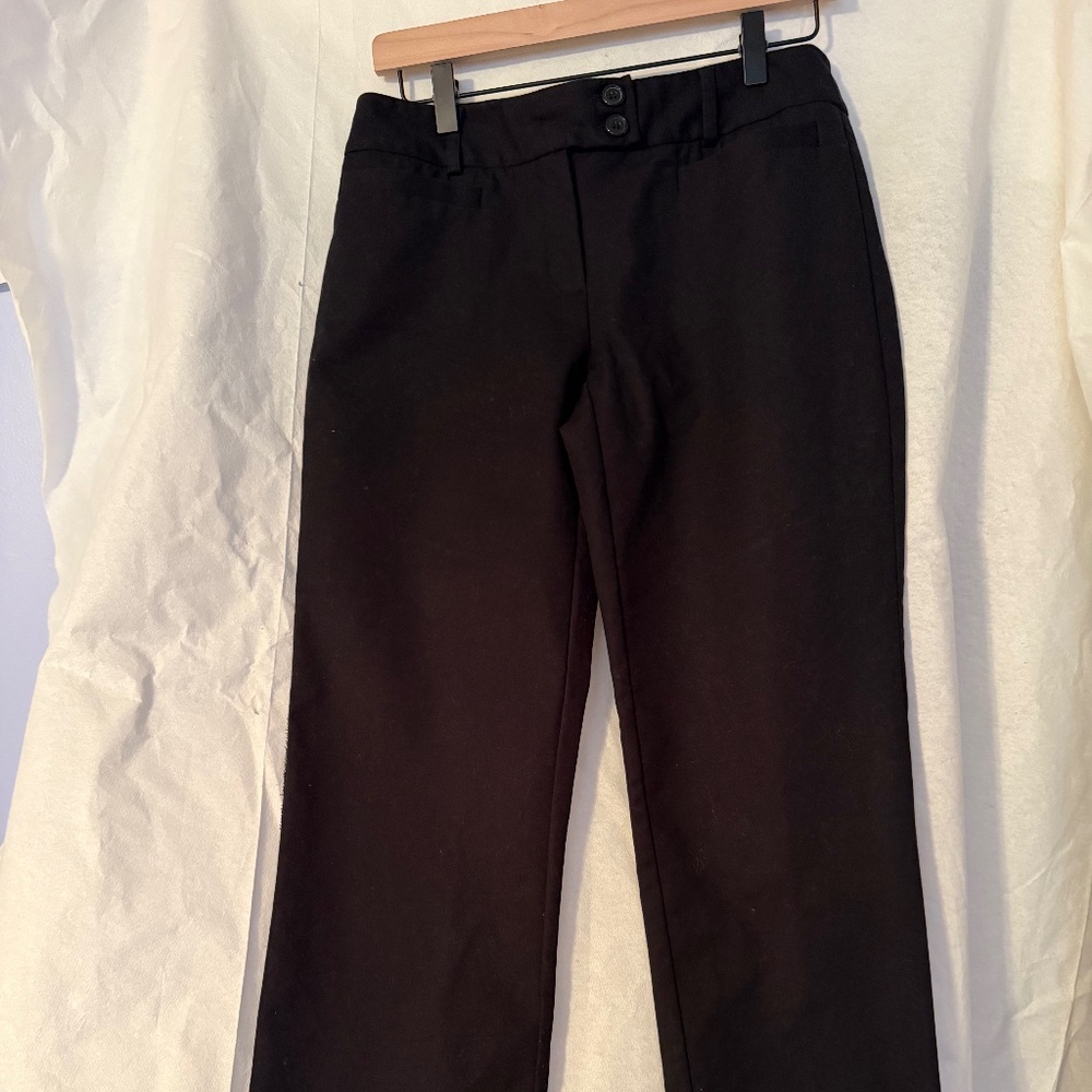 Women's Charter Club Slim it Up Black Dress Pants Size 4